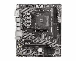 MSI (A520M-A PRO) Support 3rd Gen AMD Ryzen Desktop Processors, 2 DIMMs, Dual Channel DDR4-4600MHz