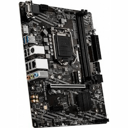 MSI H410M PRO-VH mATX Motherboard (10th Gen Intel Core, LGA 1200 Socket, DDR4, USB 3.2 Gen 1, Intel Gigabit LAN, VGA/HDMI)