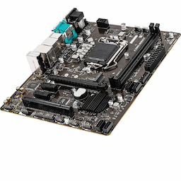MSI H410M PRO-C ProSeries Motherboard (mATX, 10th Gen Intel Core, LGA 1200 Socket, DDR4, M.2 Slot, USB 3.2 Gen 2, 2.5G LAN, D-Sub/DVI/HDMI/DP)